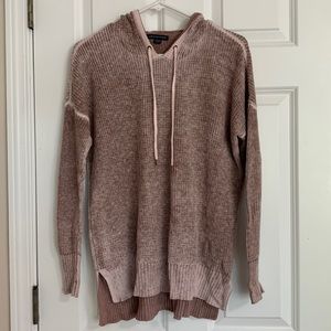 American Eagle Blush Pink Oversized Knit Sweater